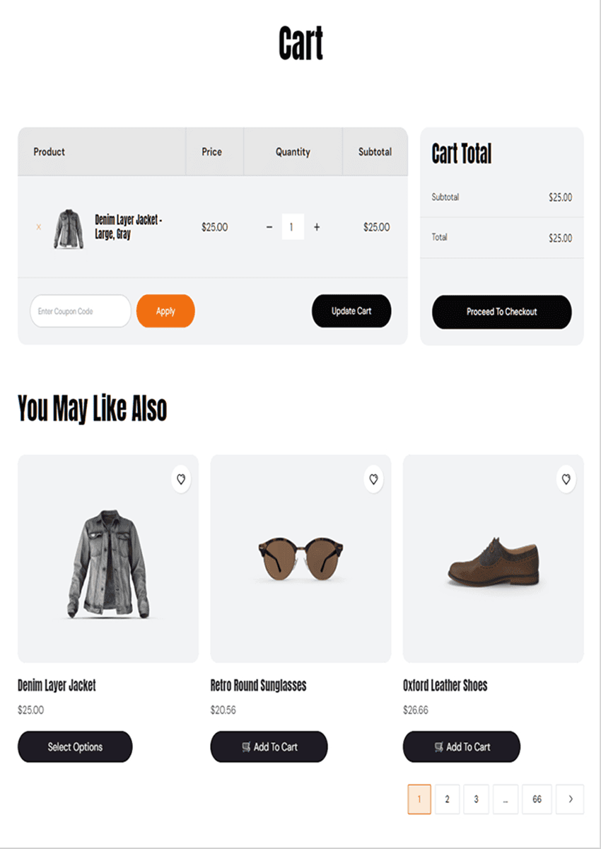 Cart Template 8